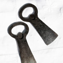 Load image into Gallery viewer, Handmade Pet Nat bottle opener by the Solo Blacksmith
